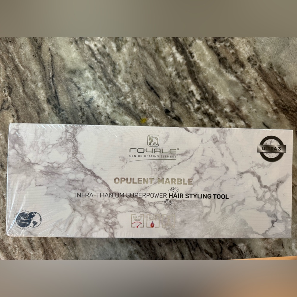 Royale Genius Heating Element Hair Styling Tool - Opulent Marble